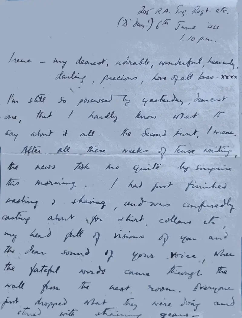 D-Day Letter
