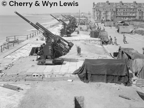 Guns at the seaside